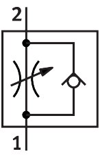 Válvula de estrangulación GR-QS-6