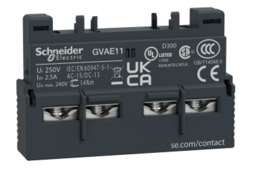 Contacto auxiliar Schneider Electric GVAE11