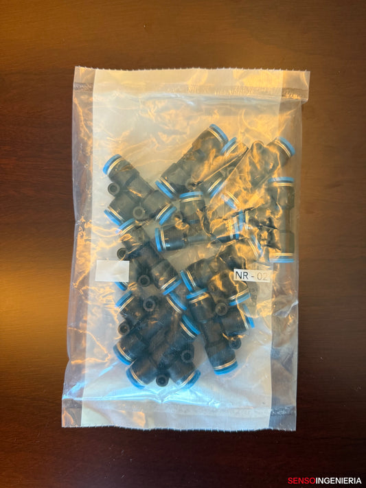 Racor TEE Festo para manguera de 10 mm