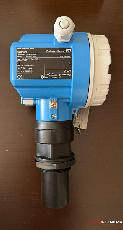 Medidor ultrasónico Endress+Hauser Prosonic