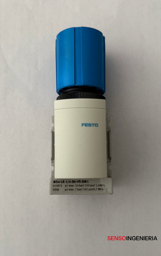 Regulador de presión Festo 1/4"
