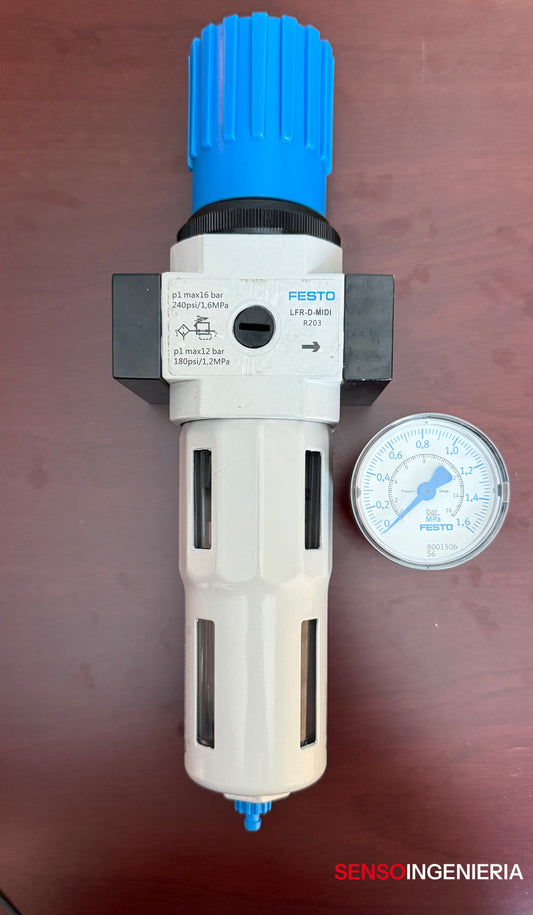 Unidad filtro-regulador Festo 1/4" (mini)