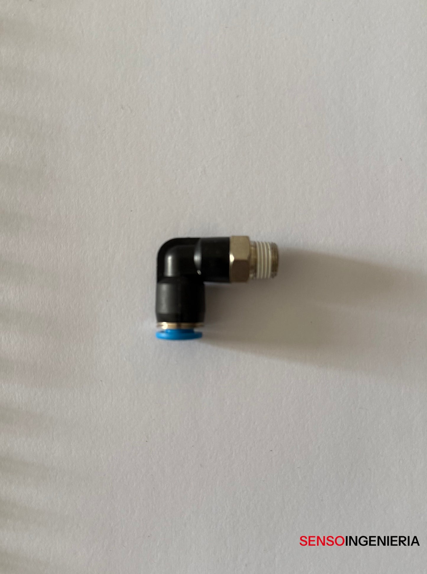 Racor codo Festo rosca R1/8" para manguera de 10 mm